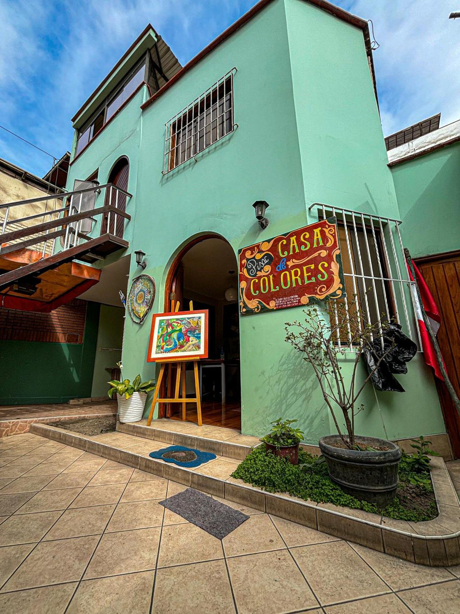 לימה Hostel Colores Miraflores מראה חיצוני תמונה